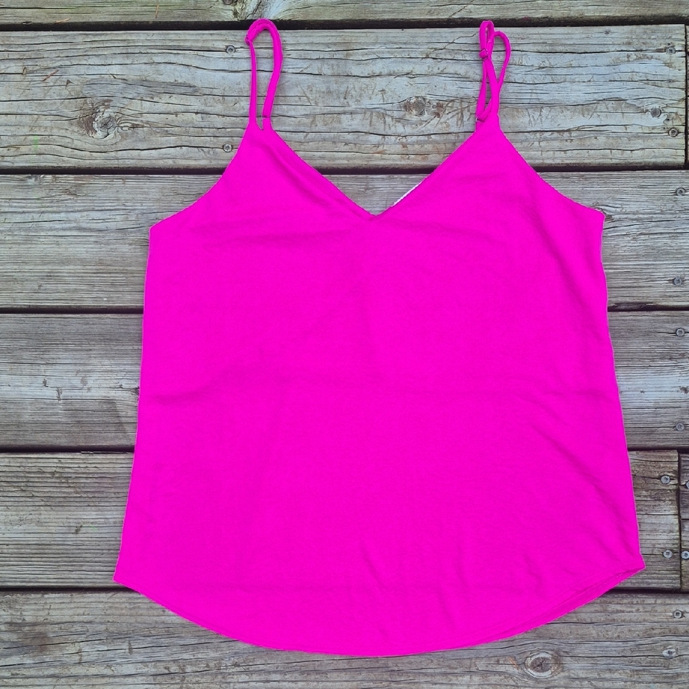 Cherish Bright Pink Camisole Top